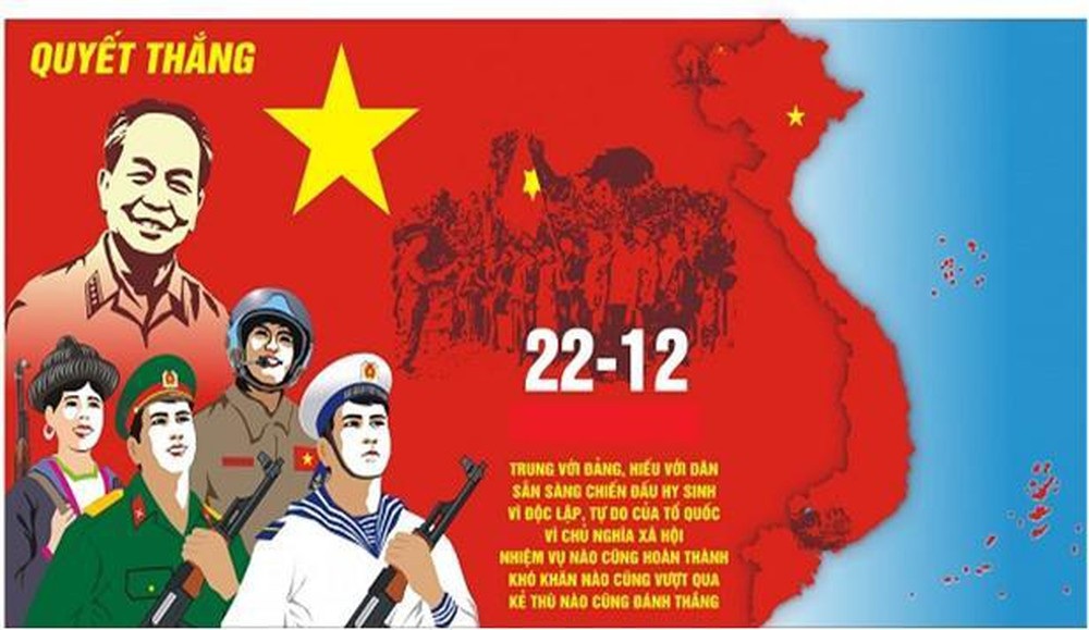 Kỷ niệm 30 năm ngày hội Quốc phòng toàn dân (22/12/1989-22/12/2019) và 75 năm ngày thành lập Quân đội Nhân dân Việt Nam (22/12/1944-22/12/2019)